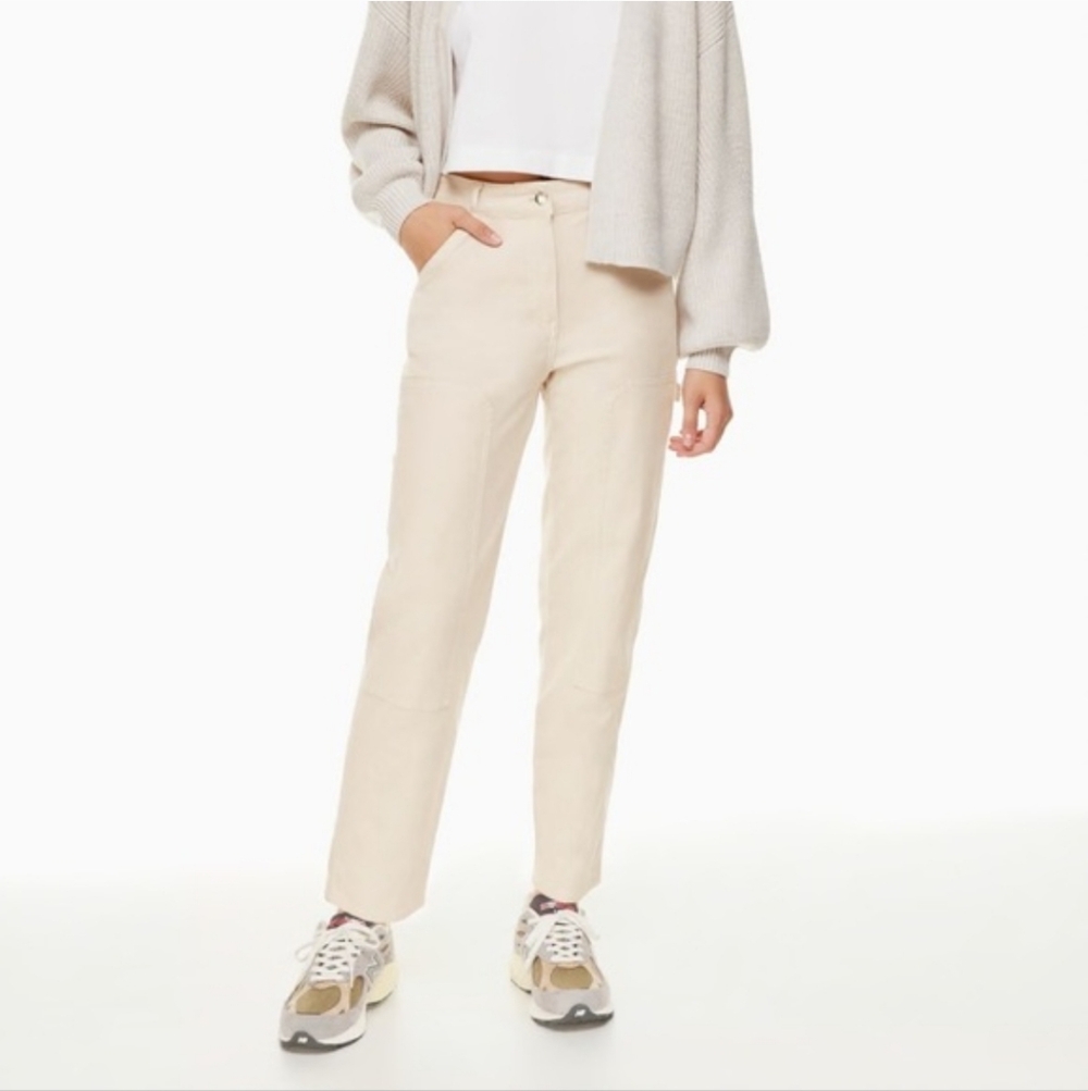 Aritzia Wilfred Free Gd Birch Brennan Ankle Utility Pants Size 2